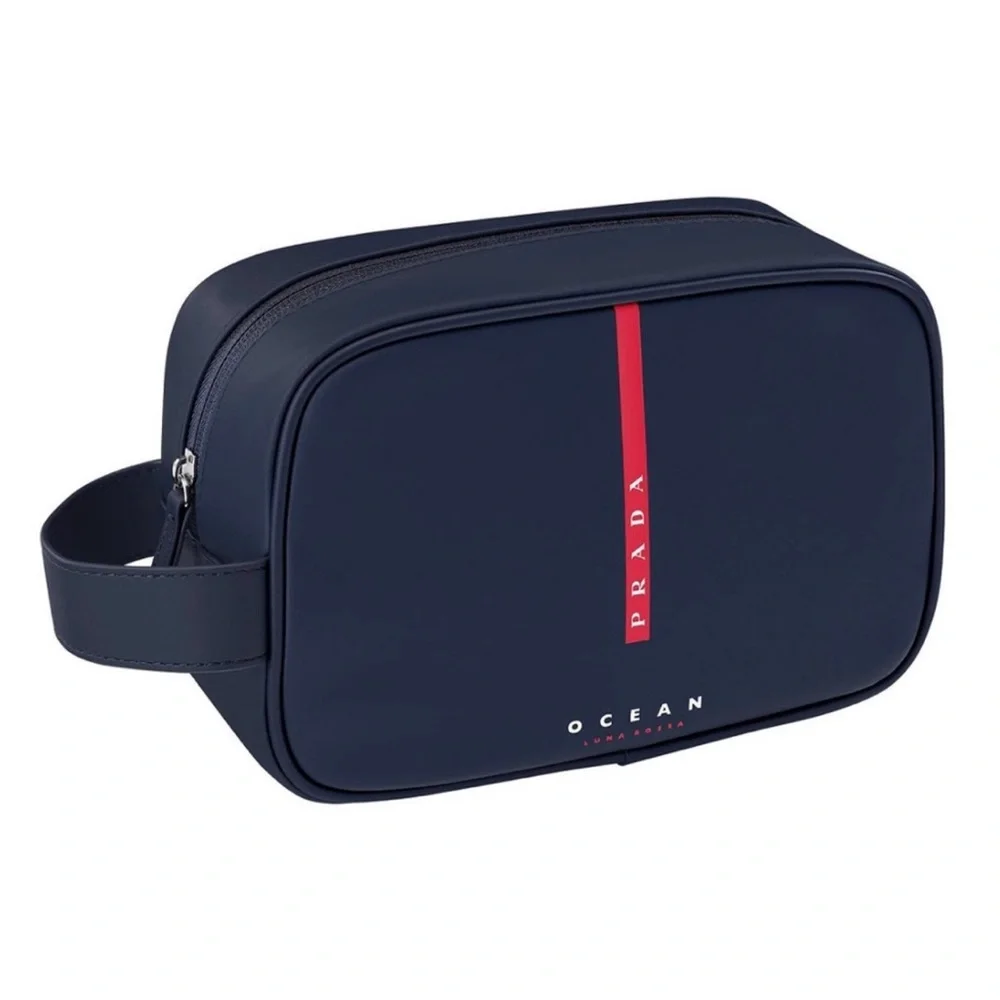 Prada Men's Navy Blue Bag
